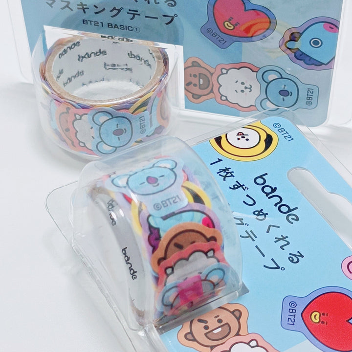 Bande BT21 masking tape roll sticker