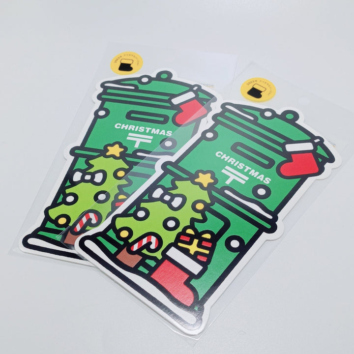 Japan Post Christmas Tree Postcard