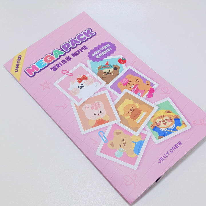 Jelly Crew Mega Sticker Book (11 designs)