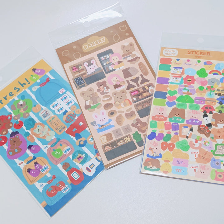 Jelly Crew Mega Sticker Book (11 designs)