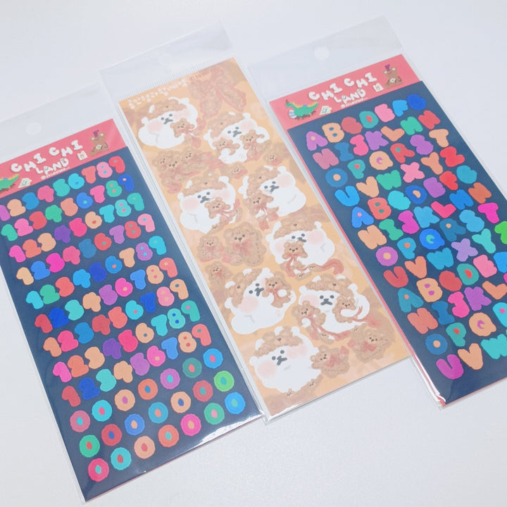 Jelly Crew Mega Sticker Book (11 designs)