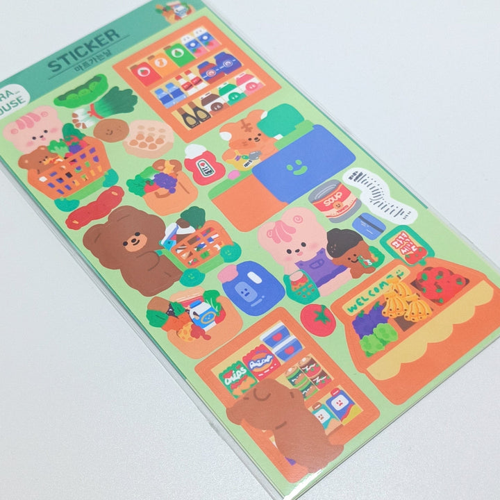 Jelly Crew Sticker Sheet Set (2 designs - shopping)