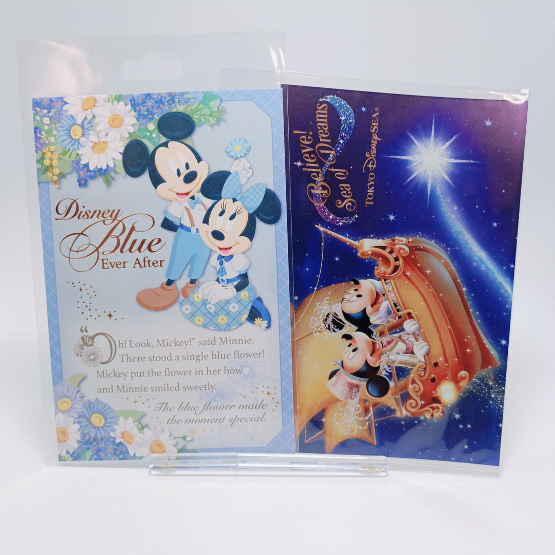 Tokyo Disney Resort Mickey Mouse & Minie Mouse Postcard Set (2 pcs.)