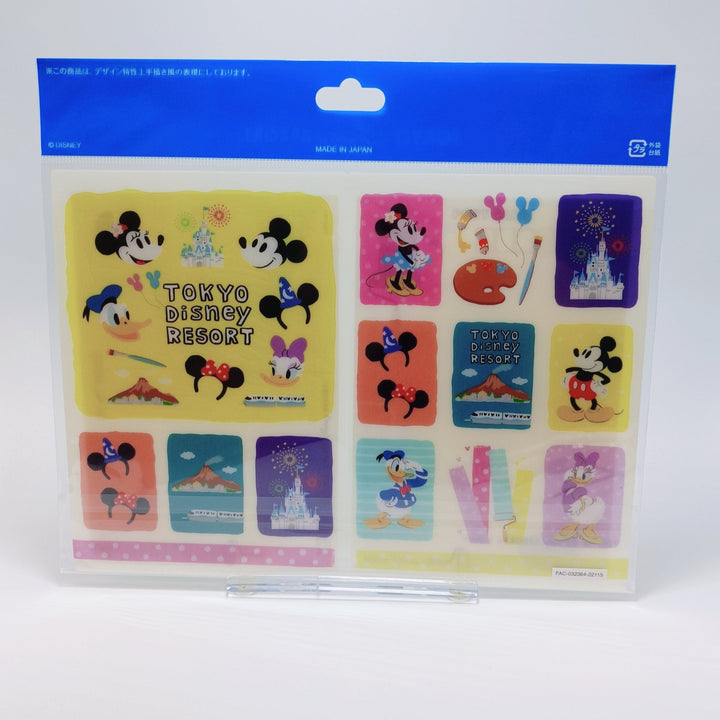 Tokyo Disney Resort Postcard + Document Holder Set (3 pcs.)