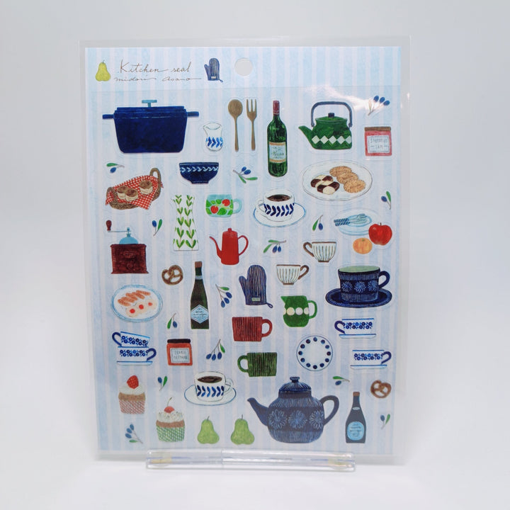 Midori Asano Kitchenware Sticker Sheet