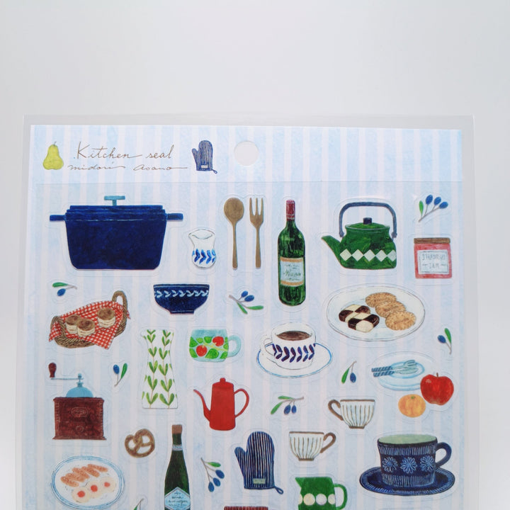 Midori Asano Kitchenware Sticker Sheet