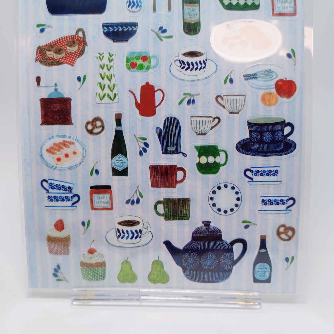 Midori Asano Kitchenware Sticker Sheet