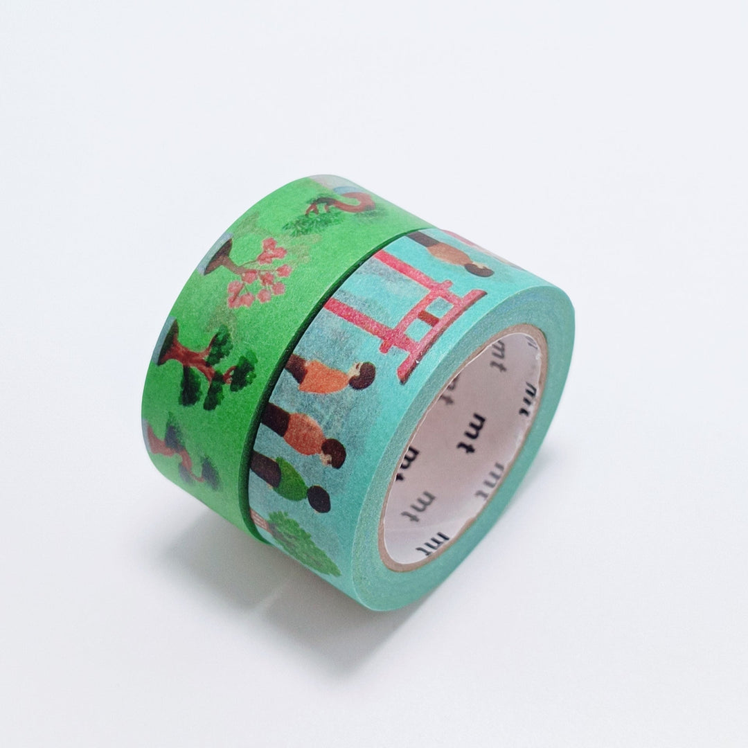 [Event Limited] mt washi tape set (2 pcs. bonsai & shrine)