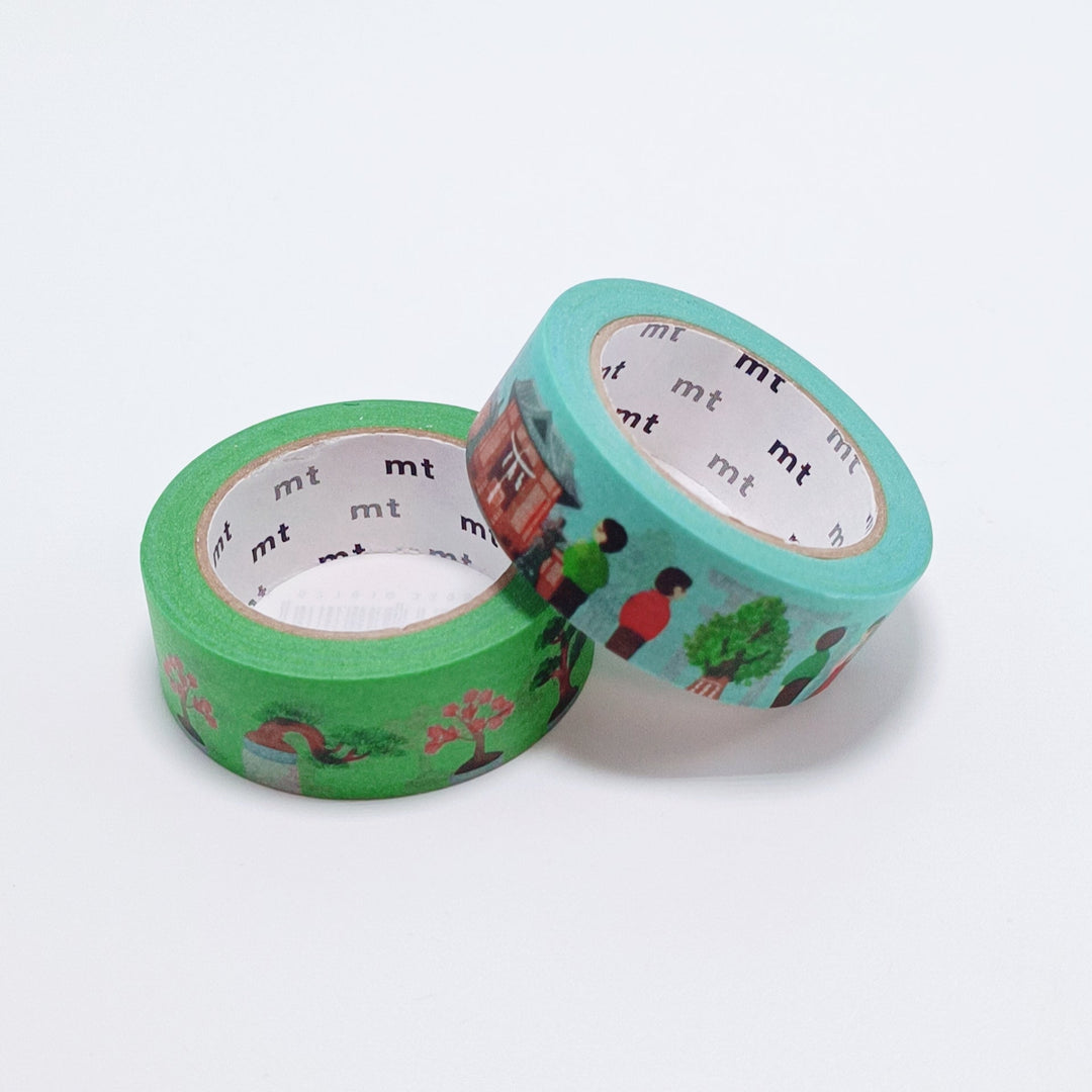 [Event Limited] mt washi tape set (2 pcs. bonsai & shrine)