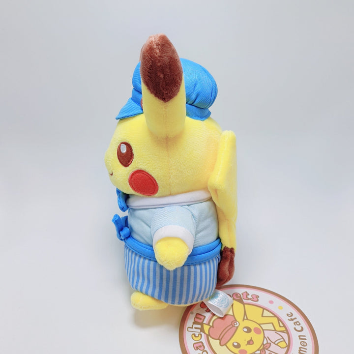 Pikachu Sweets Plushie by Pokémon Cafe (blue)