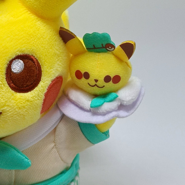 Pikachu Sweets Plushie by Pokémon Cafe (green)