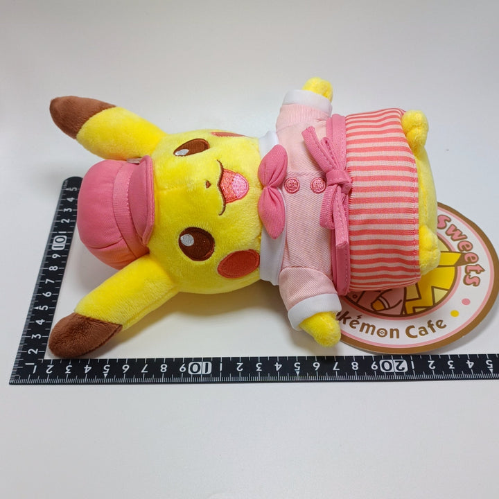 Pikachu Sweets Plushie by Pokémon Cafe (pink)