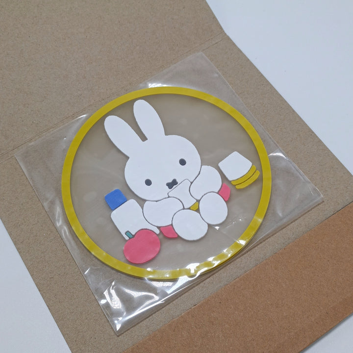 Miffy Clear Rubber Coaster