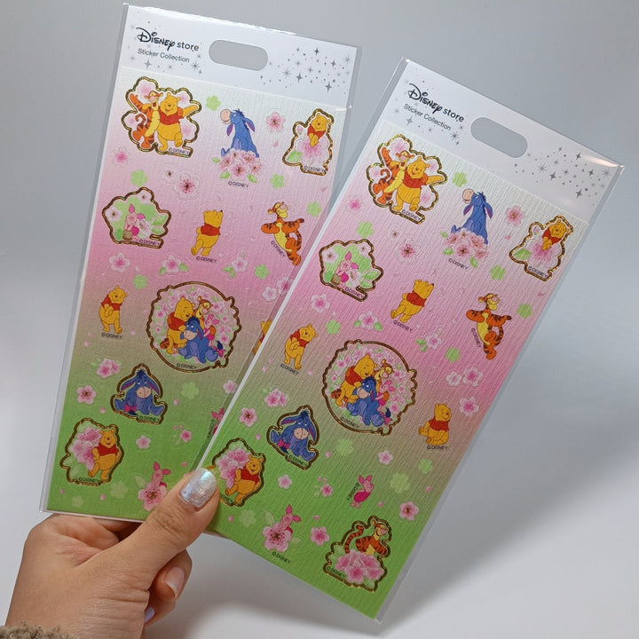 Winnie the Pooh Sakura Sticker Sheet
