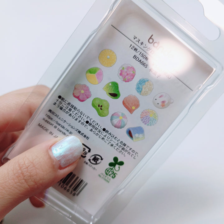 Bande Japanese Sweets Masking Tape Sticker