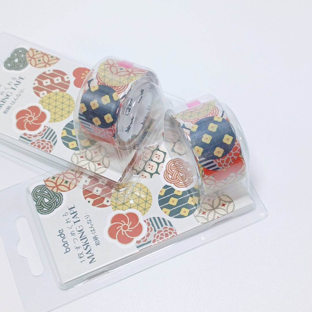 Bande Japanese Patterns Masking Tape Sticker