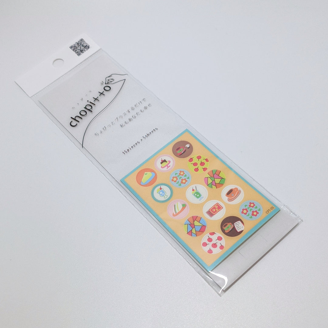 Chopitto Mini Sticker Sheet (sweets)