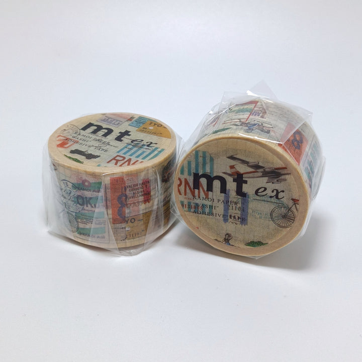 mt ex Travel Viechle Wide Washi Tape