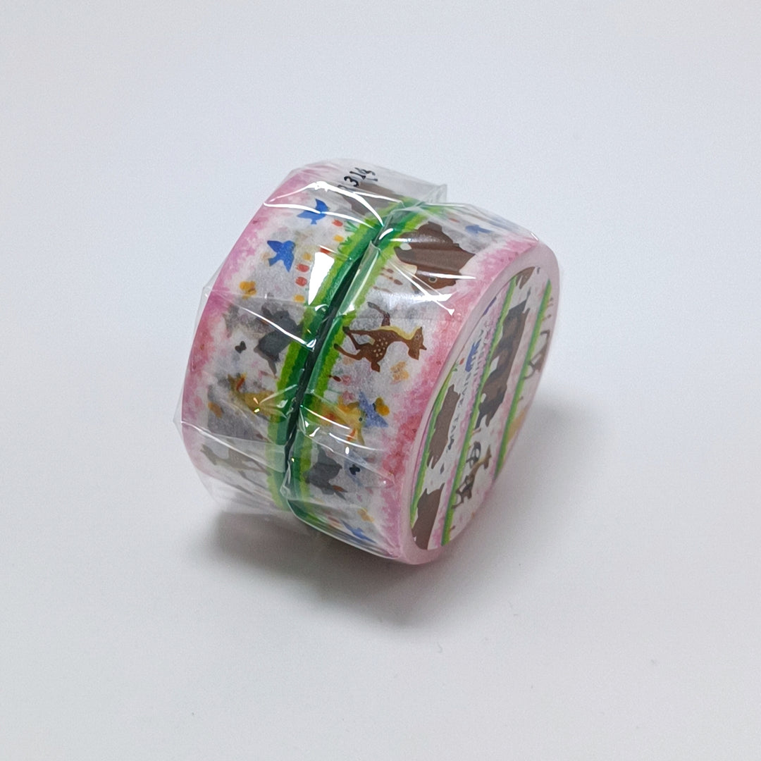 mt ex Forest Animal Washi Tape