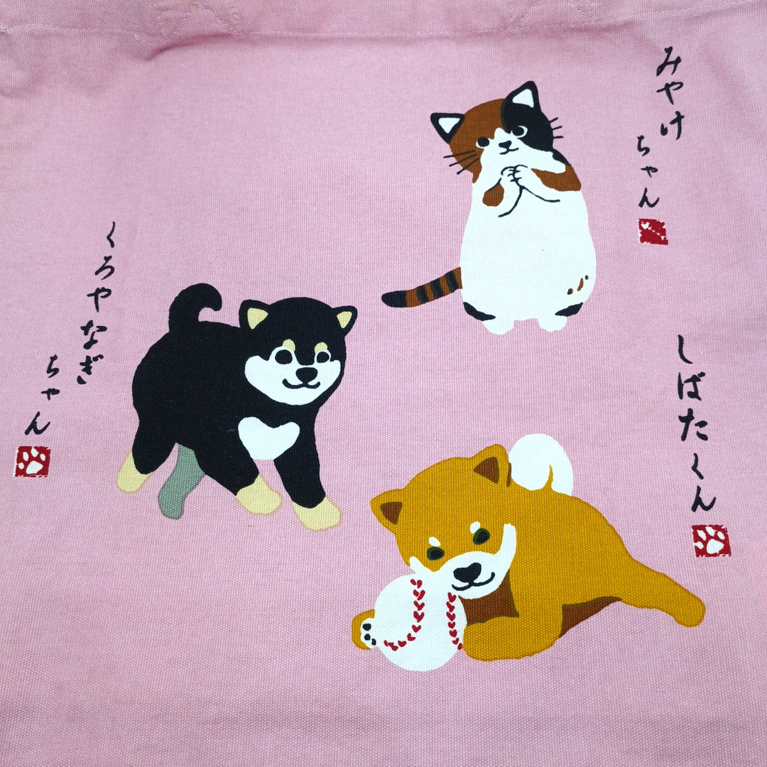 Shibata-kun & Friends A4 Tote Bag