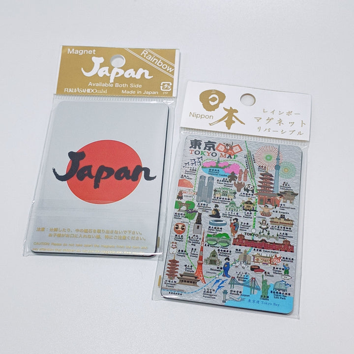 Holographic 2 sided Japan Magnet