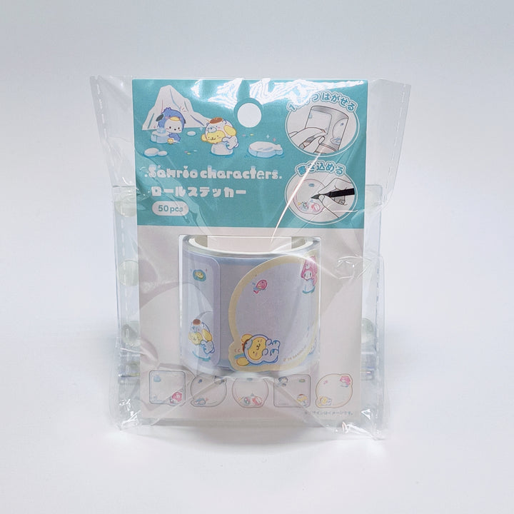 Icy Sanrio Character Roll Sticker