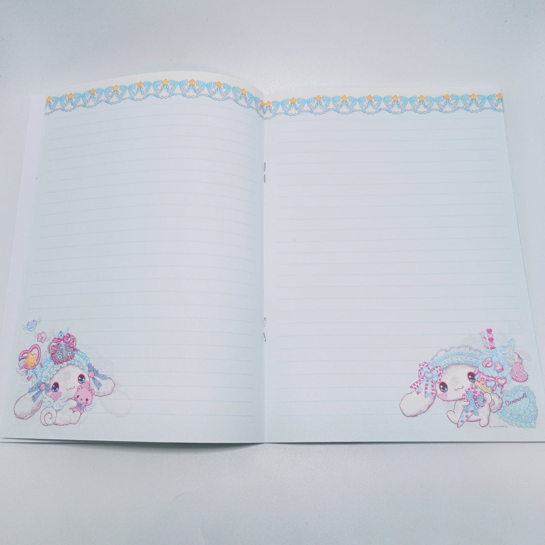 Sanrio Characters x Amenomori Fumika A5 Notebook (Cinnamoroll)