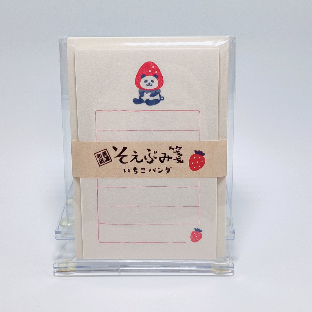 Strawberry Panda Mini Letter Set