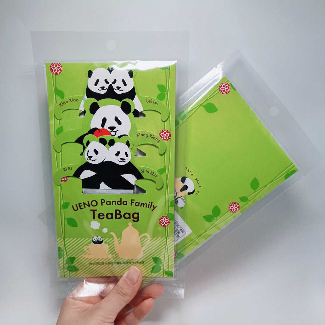 Bolsita de té Earl Grey de la familia Panda de Ueno (3 uds.)