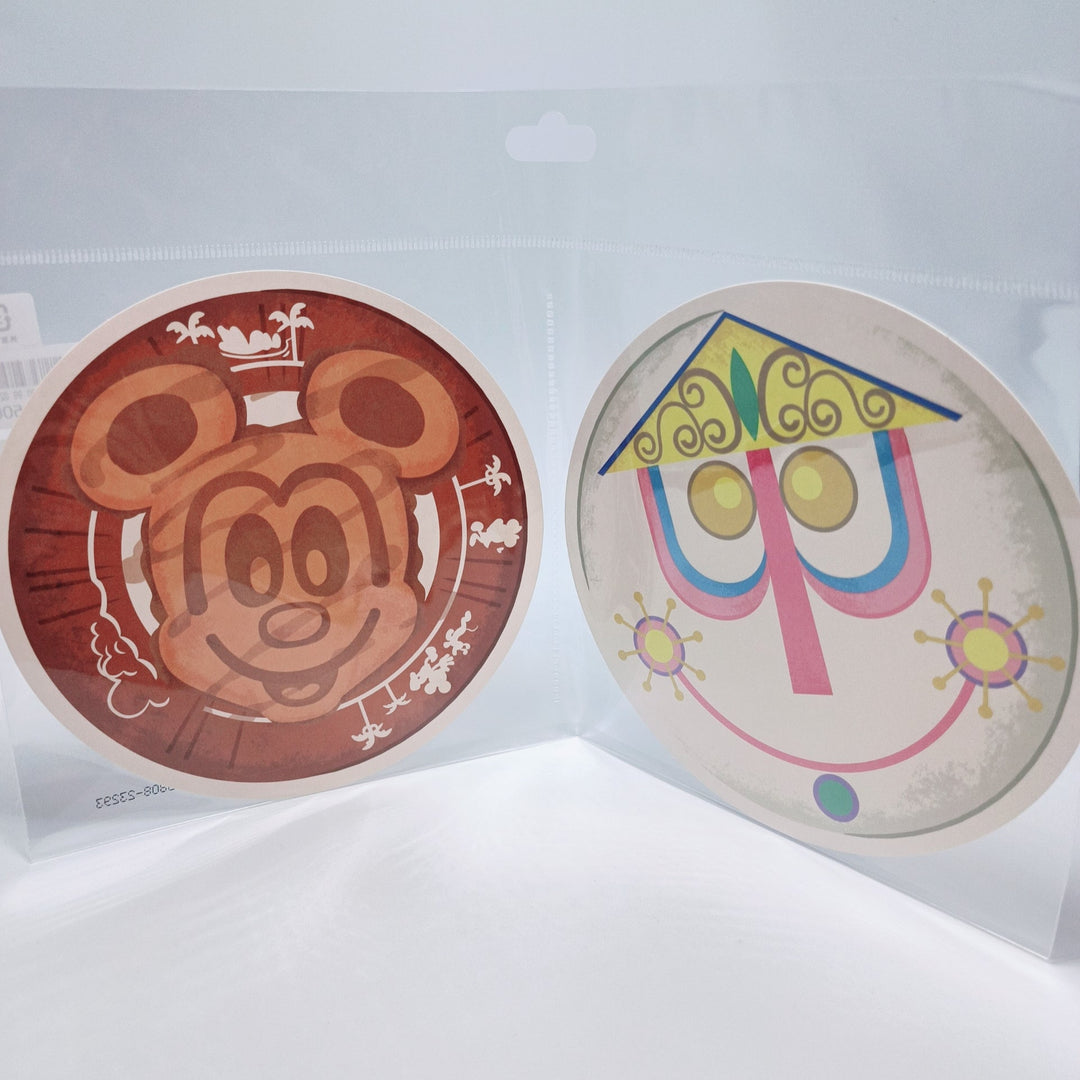 Tokyo Disney Resort Postcard Set (Waffle & Clock - 2 pcs.)