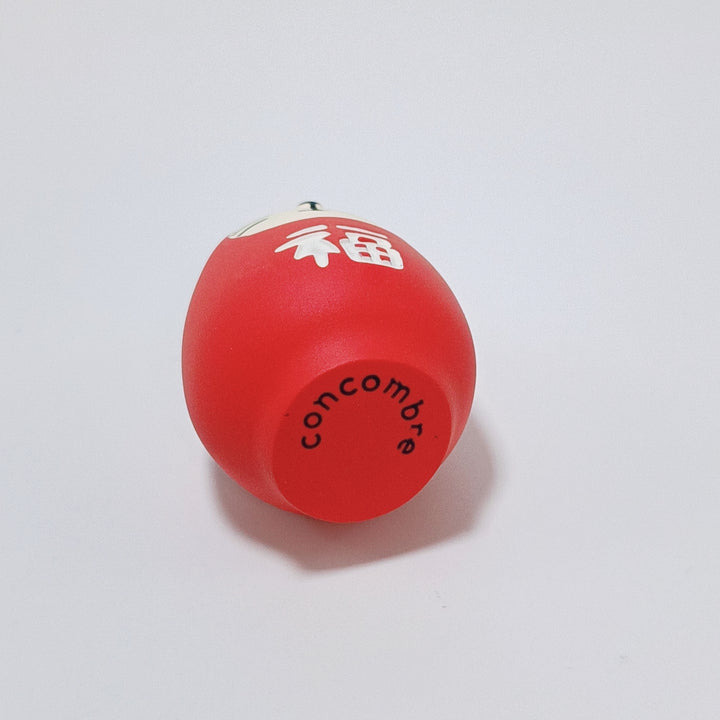 DECOLE concombre Lucky Neko Daruma (rojo)