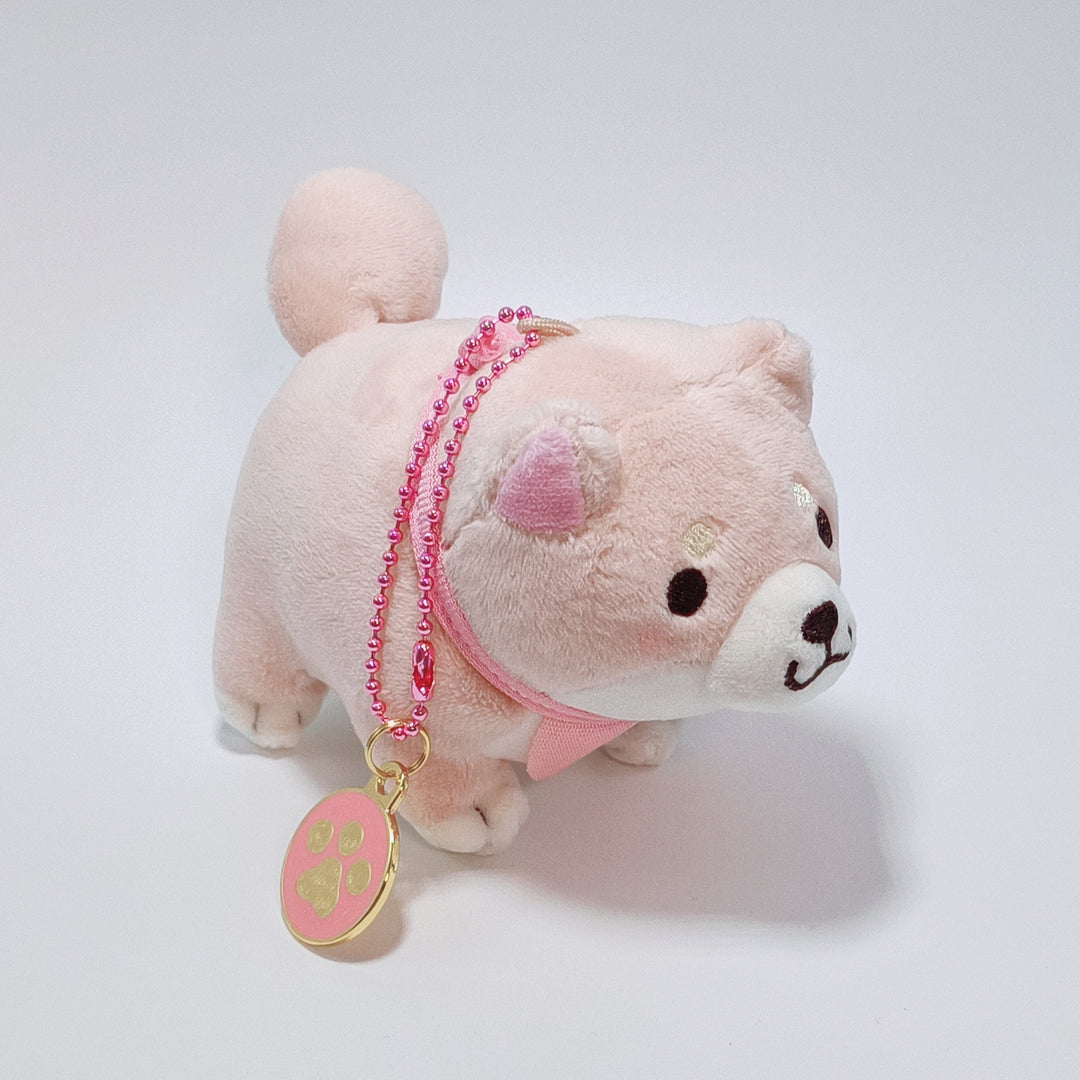 Porte-clés en peluche mini Mochi Shiba