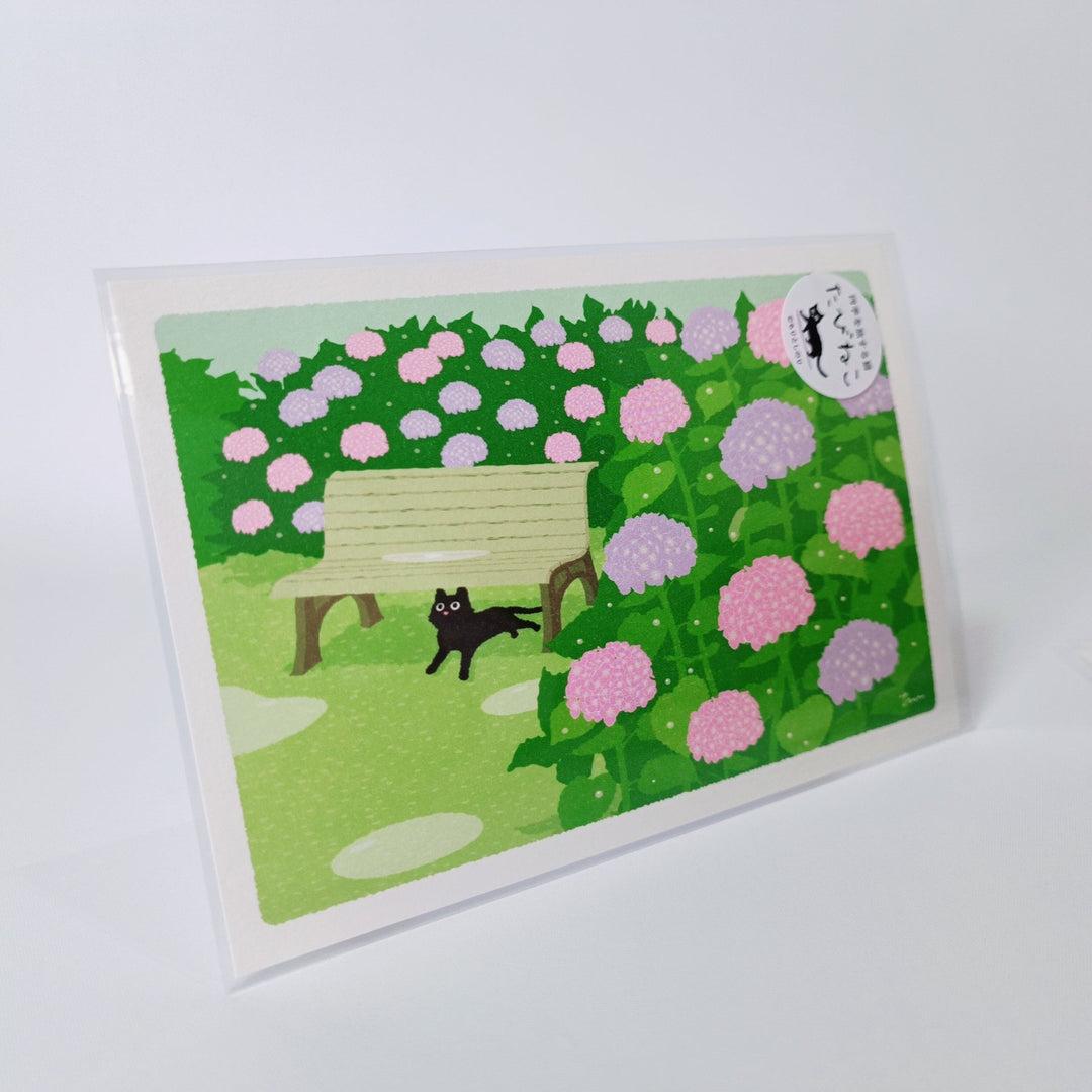 Coffret de cartes postales Chat voyageur