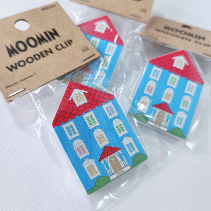 Moomin House Wooden Clip