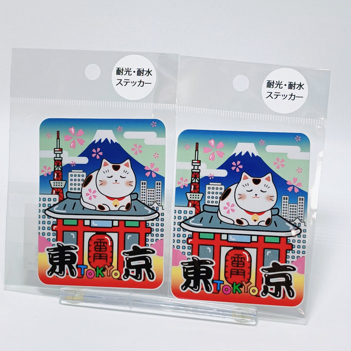 Tokyo Cat Waterproof/Sunproof Sticker