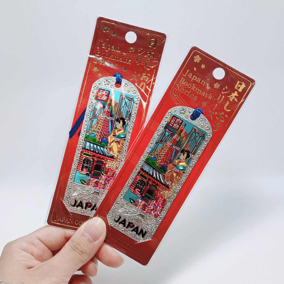 Tokyo Landmark Etched Bookmark