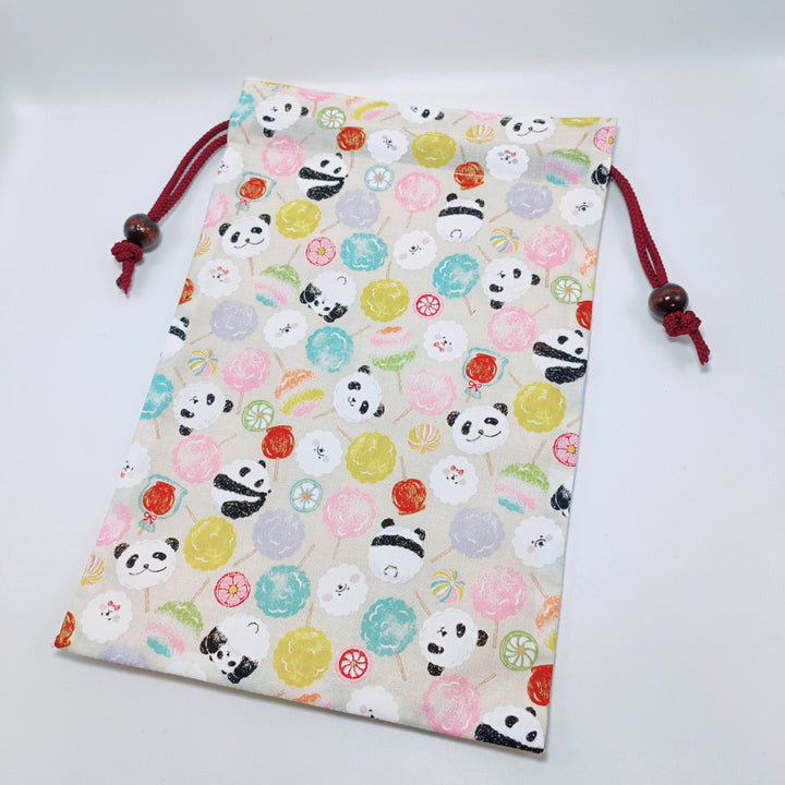 Bolsa de piruleta con forma de panda