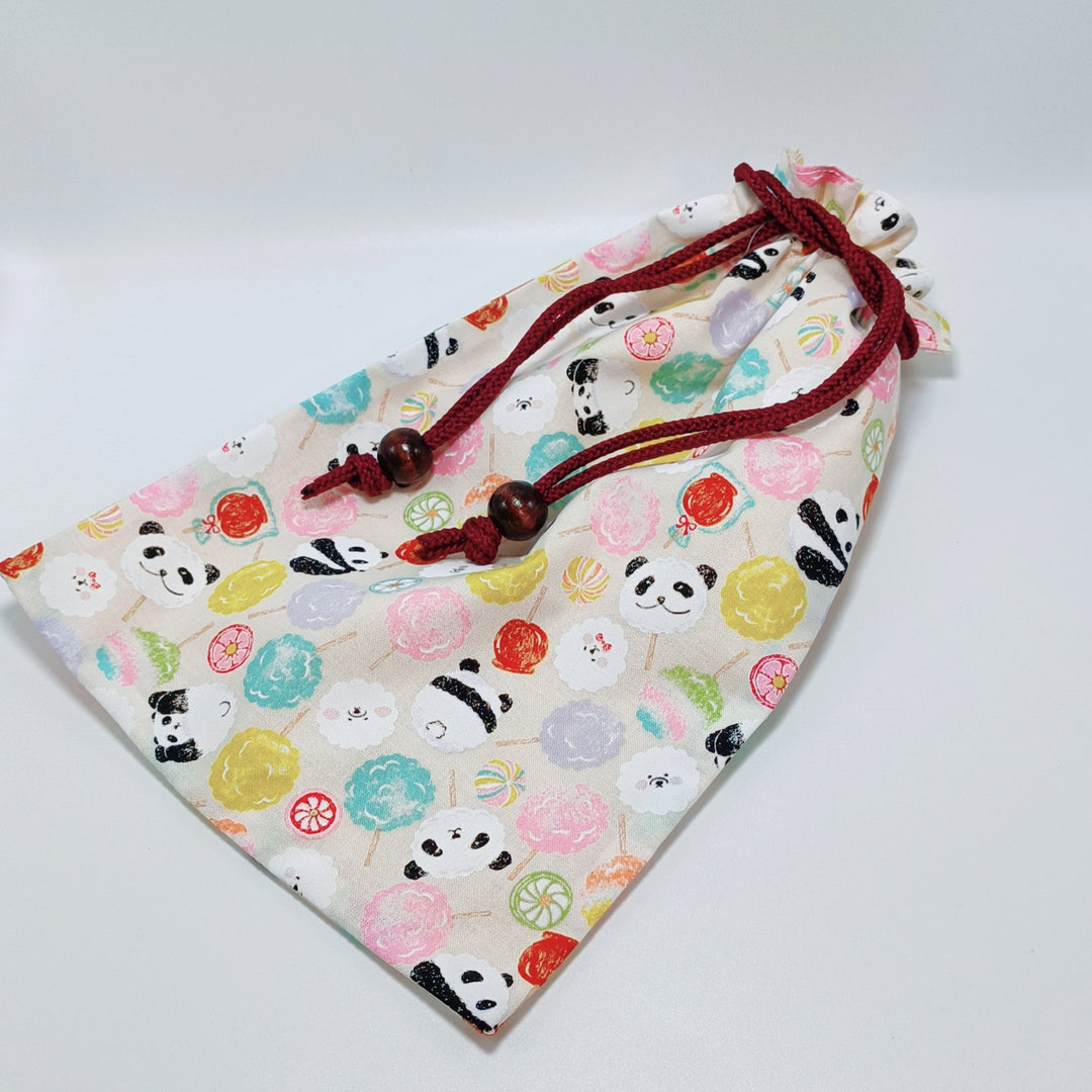 Bolsa de piruleta con forma de panda