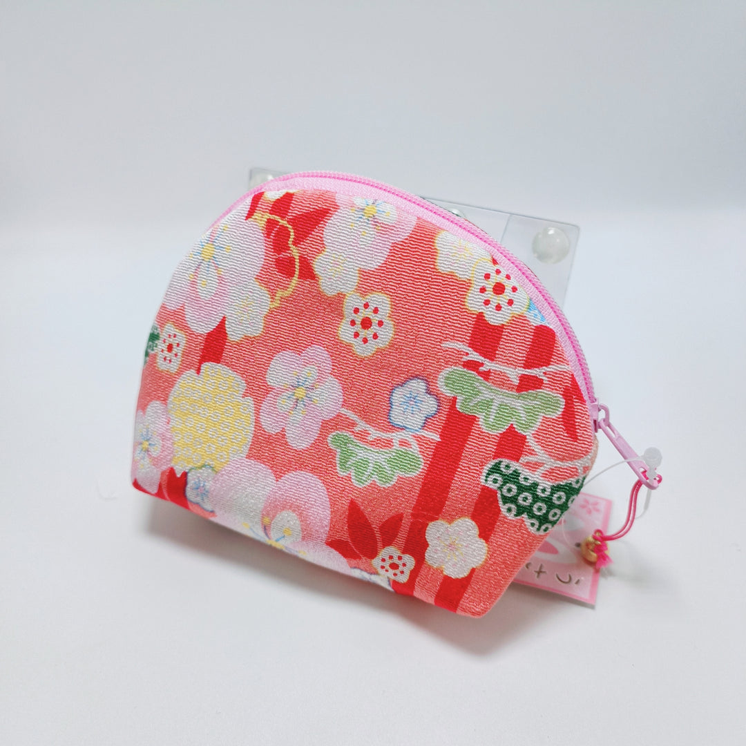 Bunny Japanese Textile Round Pouch