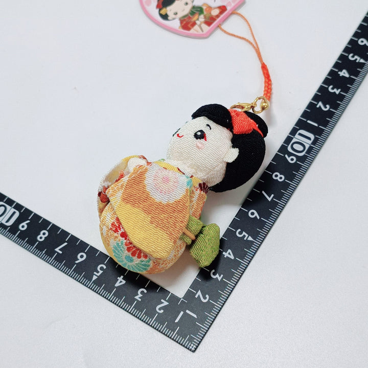 Handmade Maiko Girl Mini Plush Key Chain Set (2 pcs.)