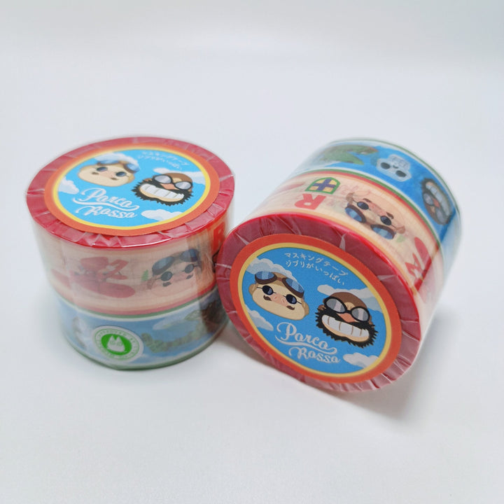 Porco Rosso Masking Tape Set (2 pcs.)