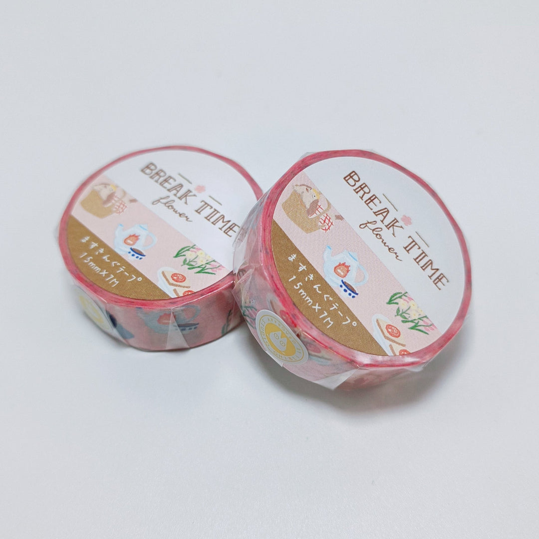 Howl's Moving Castle Masking Tape (BREAK TIME flower)