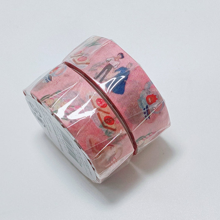 Howl's Moving Castle Masking Tape (BREAK TIME flower)