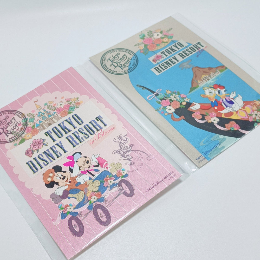 [Limité] Coffret de cartes postales et de pochettes transparentes Tokyo Disney Resort