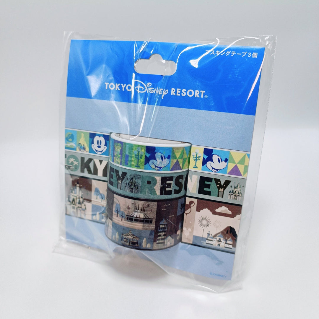 [Limited] Tokyo Disney Resort Mickey Masking Tape Set (3 pcs.)