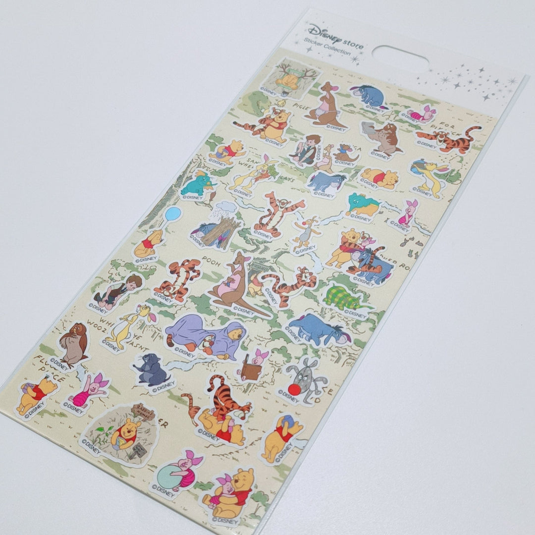 [Limited] Disney Store Winnie the Pooh Sticker Sheet