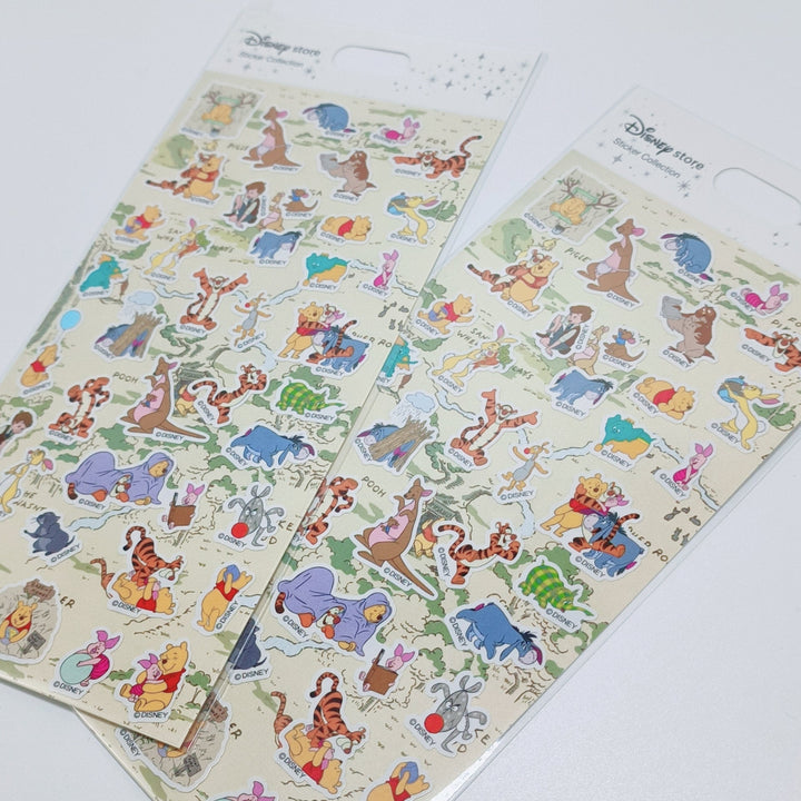 [Limited] Disney Store Winnie the Pooh Sticker Sheet