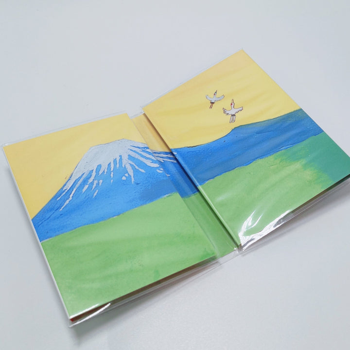 Mini livre de notes autocollantes et bloc-notes Ai Okino Japan Illustration (Japon)