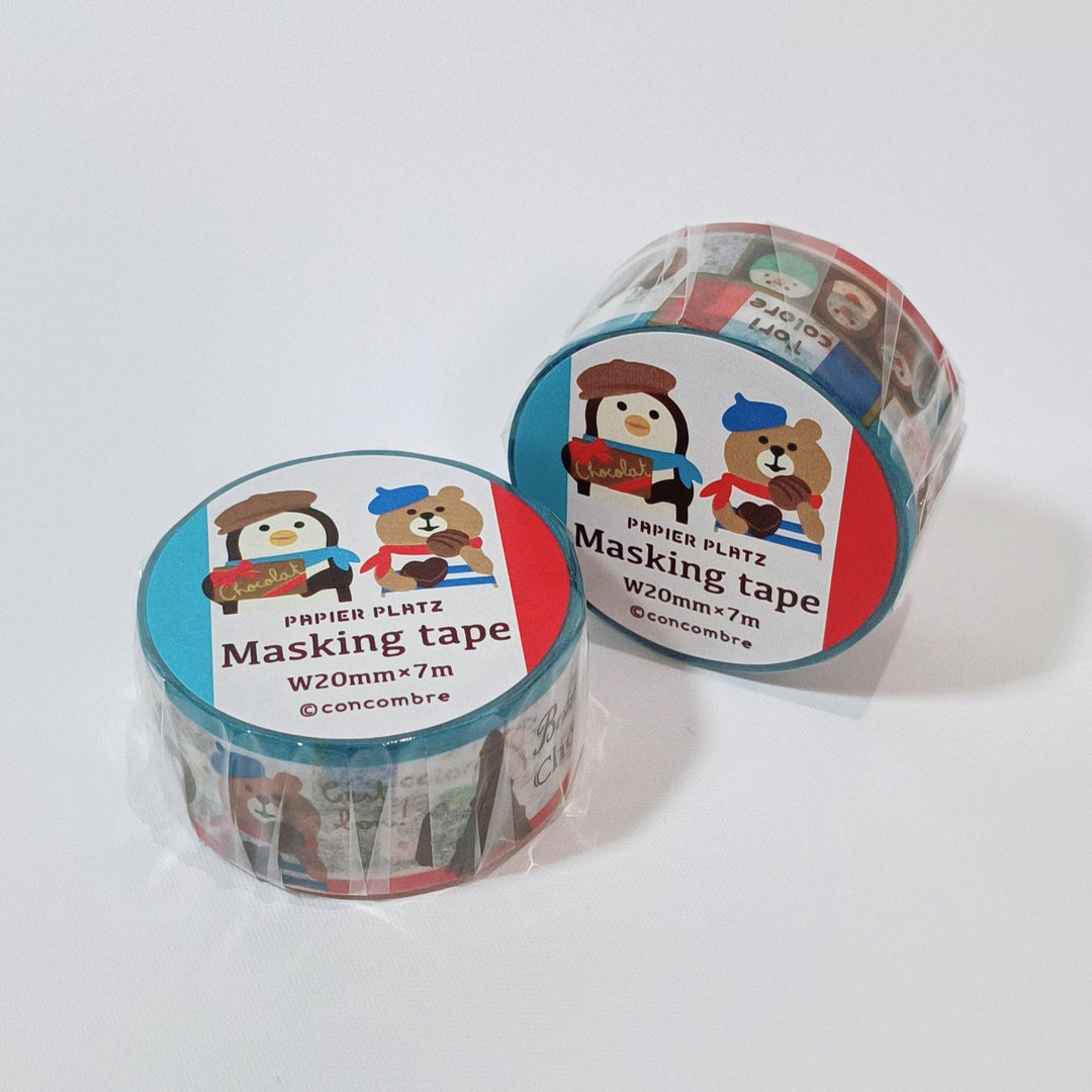 Papier Platz x Concombre Washi Tape (Bonjour Chocolat)