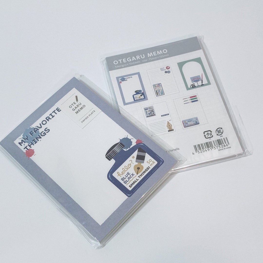 Papier Platz x Eric Otegaru Handy Memo pad (my favorite things)